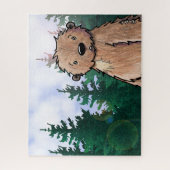 KiniArt Summer Bigfoot Legpuzzel (Verticaal)