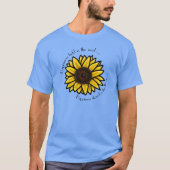 KiniArt Sunflower T-Shirt (Voorkant)