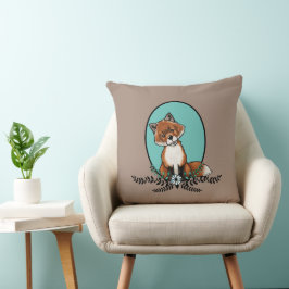 KiniArt Sweet Fox Kussen