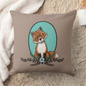 KiniArt Sweet Fox Kussen (Deken)