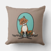 KiniArt Sweet Fox Kussen (Voorkant)