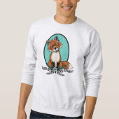 KiniArt Sweet Fox T-Shirt Sweatshirt (Voorkant)