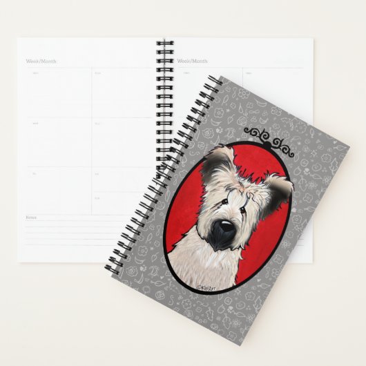 KiniArt Tawny Briard Planner (Display)