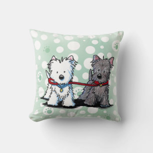 KiniArt Terriers Amerikaanse MoJo Kussens