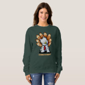 KiniArt Thanksgiving Westie Trui (Voorkant volledig)