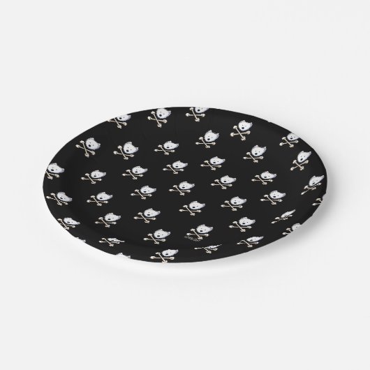 KiniArt Torrid Westie Papier Borden Papieren Bordje (Gekanteld)