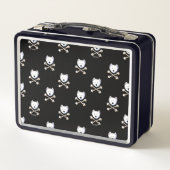 KiniArt Torrid Westies Crossbones Lunchtrommel (Achterkant)
