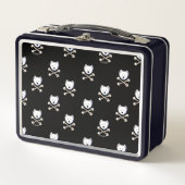 KiniArt Torrid Westies Crossbones Lunchtrommel (Voorkant)