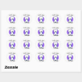KiniArt TY-Stickers Ronde Sticker (Vel)