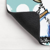 KiniArt Vist Westie Mousepad Muismat (Hoek)