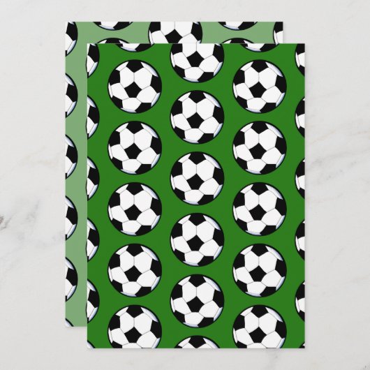 KiniArt Voetbal Kaart (Voorkant / Achterkant)