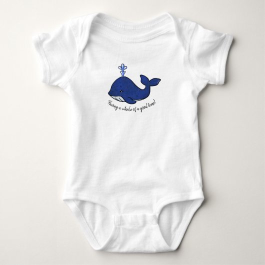 KiniArt Walvis Romper (Voorkant)