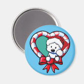 KiniArt Website Kerstliefde Magneet (Voorkant / Achterkant)
