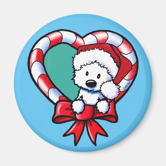 KiniArt Website Kerstliefde Magneet (Voorkant)