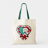 KiniArt Website Kerstliefde Tote Bag (Achterkant)