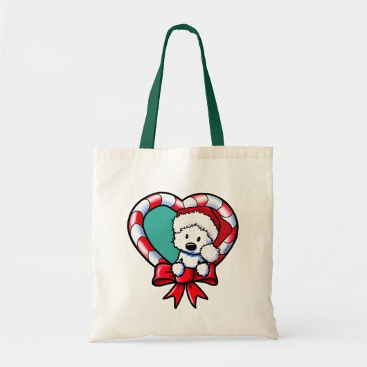 KiniArt Website Kerstliefde Tote Bag (Voorkant)