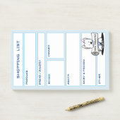 KiniArt Website Kruidenier Lijst Post-its Post-it® Notes (Op bureau)