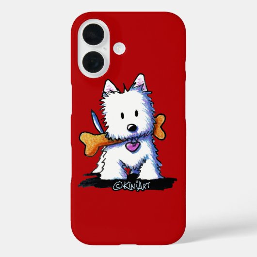 KiniArt™-website met bot Case-Mate iPhone Case (Achterkant)