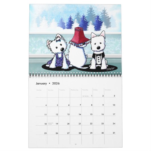 KiniArt Websitekalender Kalender (Jan 2026)