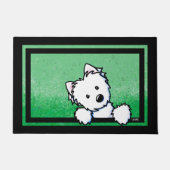 KiniArt West Highland White Terrier Deurmat (Voorkant)