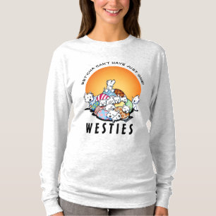 KiniArt Westie Addict T-shirt