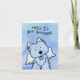 KiniArt Westie Angel Kaart