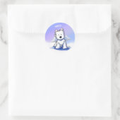 KiniArt Westie Angel Stickers (Tas)