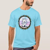 KiniArt Westie Angel T-Shirt (Voorkant)