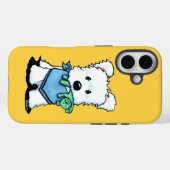 KiniArt Westie Bestie Hoesje-Mate iPhone Case (Achterkant (horizontaal))