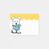 KiniArt Westie Bestie Post-it Notes (Voorkant)
