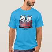 KiniArt Westie Besties T-shirt (Voorkant)