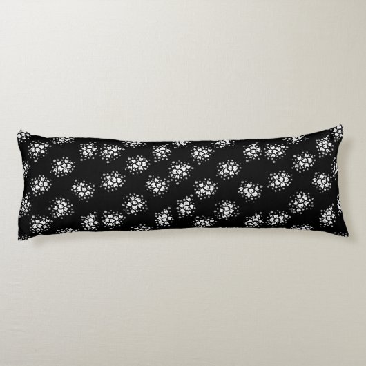 KiniArt Westie Bouquet Lichaamskussen (Achterkant)