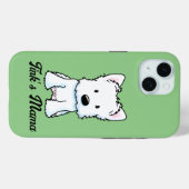 KiniArt Westie Case-Mate iPhone Case (Achterkant (horizontaal))
