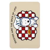 KiniArt Westie Chef Magneet (Verticaal)