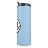 KiniArt Westie Coffee Lover Thermal Tumbler Thermosbeker (Geroteerd rechts)