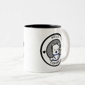KiniArt Westie Coffee Mok (Voorkant rechts)