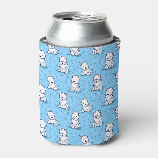 KiniArt Westie Cooler (Blikje Voorkant)