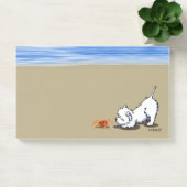 KiniArt Westie Crab Post-it® Notes (Kantoor)