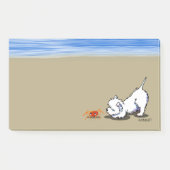 KiniArt Westie Crab Post-it® Notes (Voorkant)