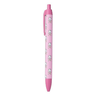 KiniArt Westie Crossbone Divas Zwarte Inkt Pen