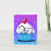 KiniArt Westie Cupcake (Voorkant)