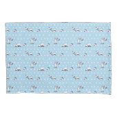 KiniArt Westie Cupcake Blue Pillow Hoesje Kussensloop (Voorkant)