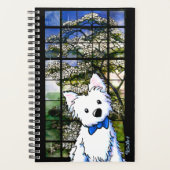 KiniArt Westie Dogwood Tree Planner (Voorkant)