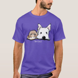 KiniArt Westie en Platypus Speelgoed T-Shirt