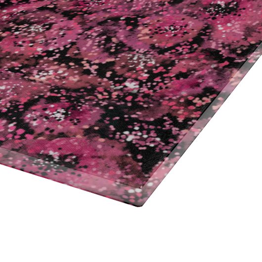 KiniArt Westie Floral Impression Snijplank (Hoek)