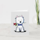 KiniArt Westie Gent Kaart (Voorkant)