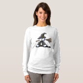 KiniArt Westie Hond Heks T-shirt (Voorkant volledig)