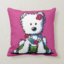 KiniArt Westie Hula Girl