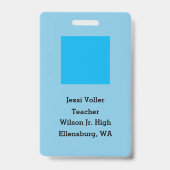 KiniArt Westie ID Badge (Achterkant)