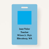 KiniArt Westie ID Badge (Achterkant)